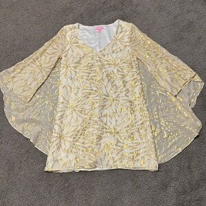 Lilly Pulitzer Miri silk caftan, size 0